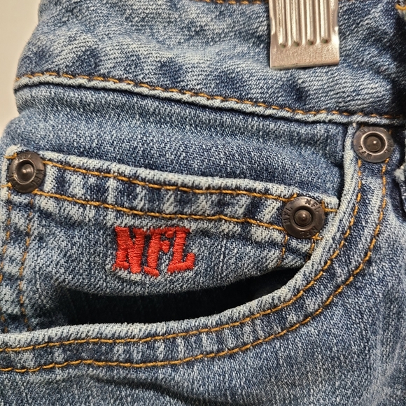 NFL Patroits jean skirt size 8 - Picture 3 of 7